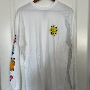 Vans Unisex Long Sleeve Spongebob Shirt Size Medium